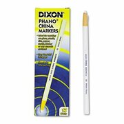 DIXON TICONDEROGA Dixon, China Marker, White, 12PK 00092
